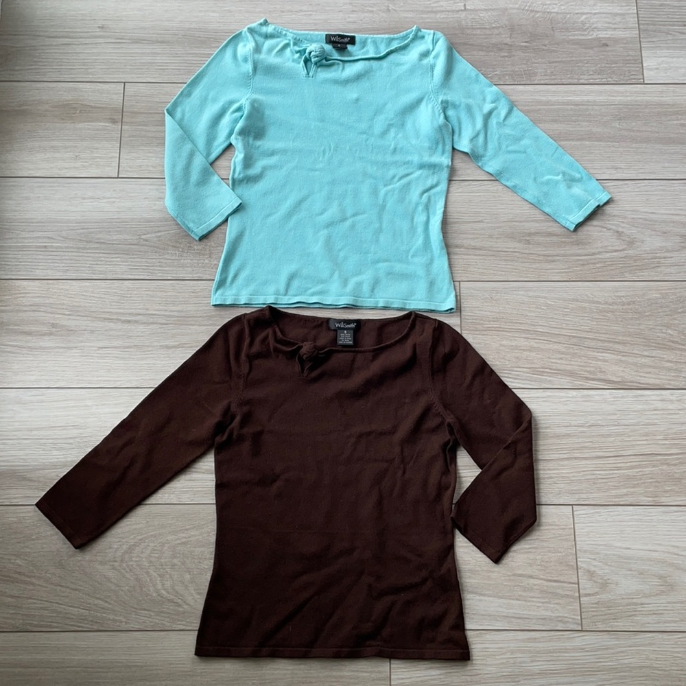 Willi Smith Knot Sweater Bundle - Great Condition